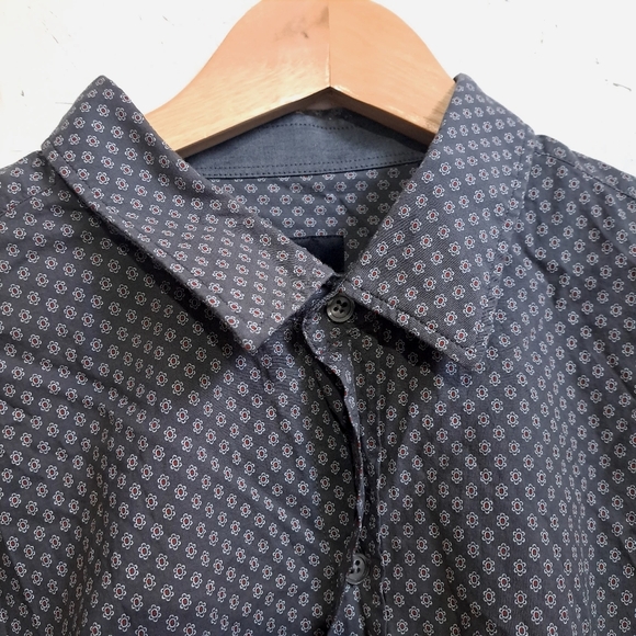 Boss Gray Casual Button Down Shirt for Smart Casual Wear - Picture 4 of 11